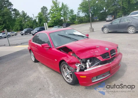 2002 BMW 330Ci from USA, damaged, VIN WBABN53412JU39577